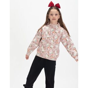 Welaken Girls Christmas Santa Pullover Knitted Sweatshirt Sweater Sz 150/10-12